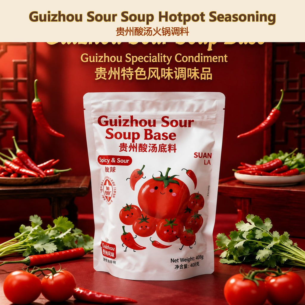 Guizhou Sour Soup Hotpot Seasoning - Authentic Chinese condiment available at Mixdiff UK