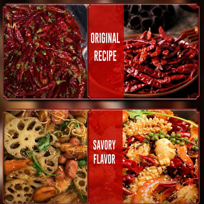 Spicy Chongqing Hot Pot Soup Base - Single-Serve Trial Pack