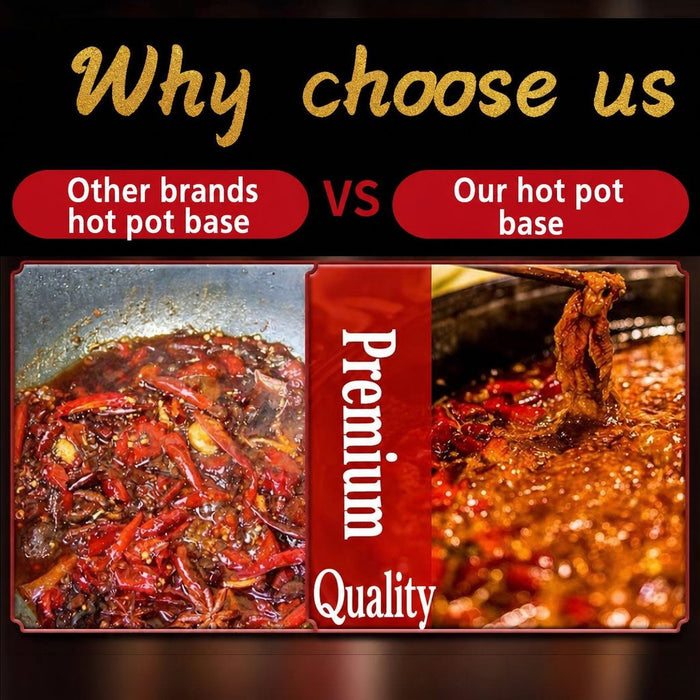 Spicy Chongqing Hot Pot Soup Base - Single-Serve Trial Pack