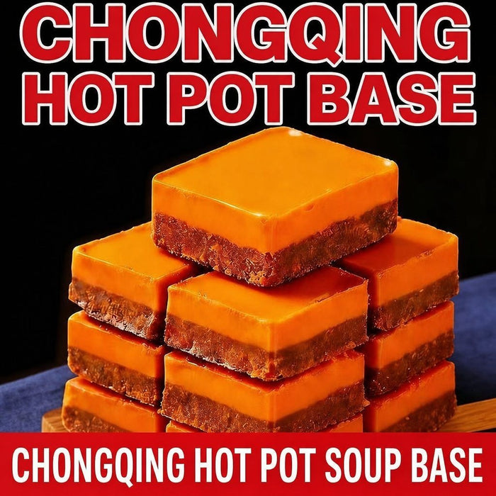 Spicy Chongqing Hot Pot Soup Base - Single-Serve Trial Pack