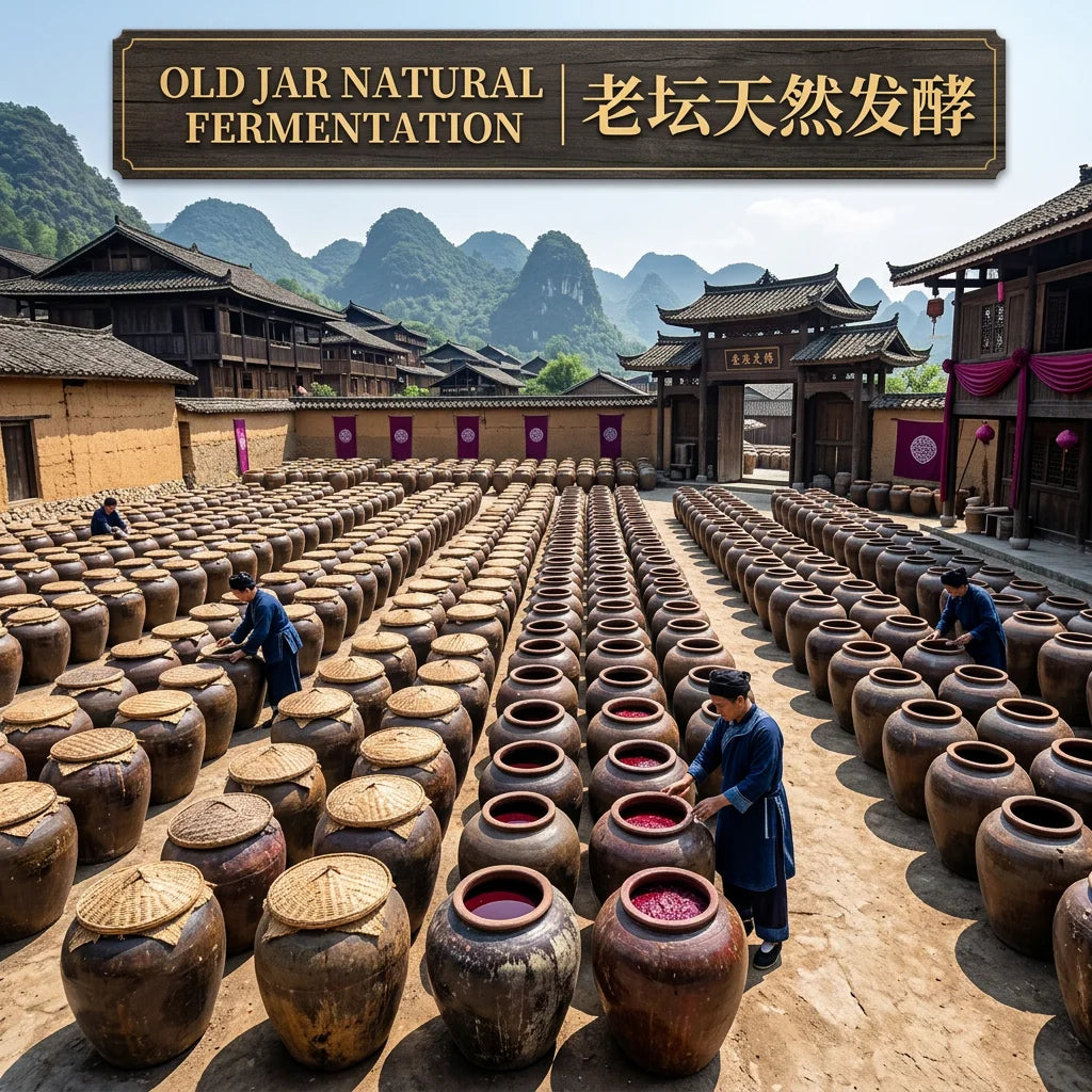 YU MENG RED SOUR SOUP | 玉梦红酸汤 — Heritage Guizhou Old Jar Fermented, 500ml | 非遗正宗贵州红酸汤