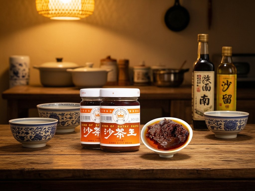 Huangpai Shacha Sauce 200g | 皇牌沙茶酱 200克