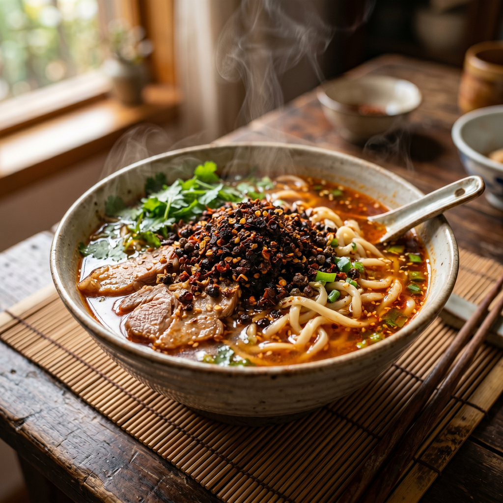 Sichuan Spicy Fermented Black Beans 500g | 四川麻辣豆豉