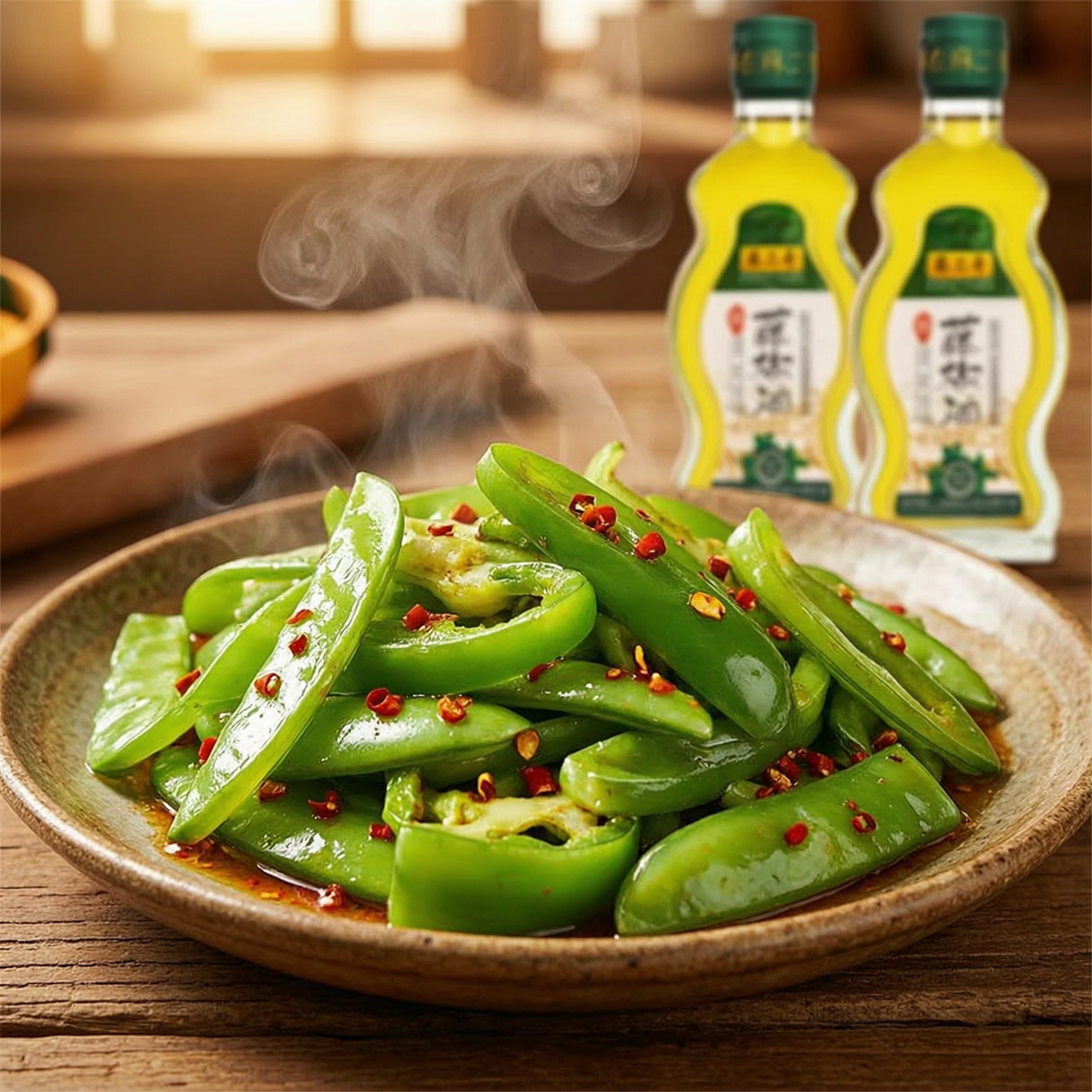 Sichuan Green Pepper Oil 130mL - Authentic Mala Numbing Flavor | 四川藤椒油