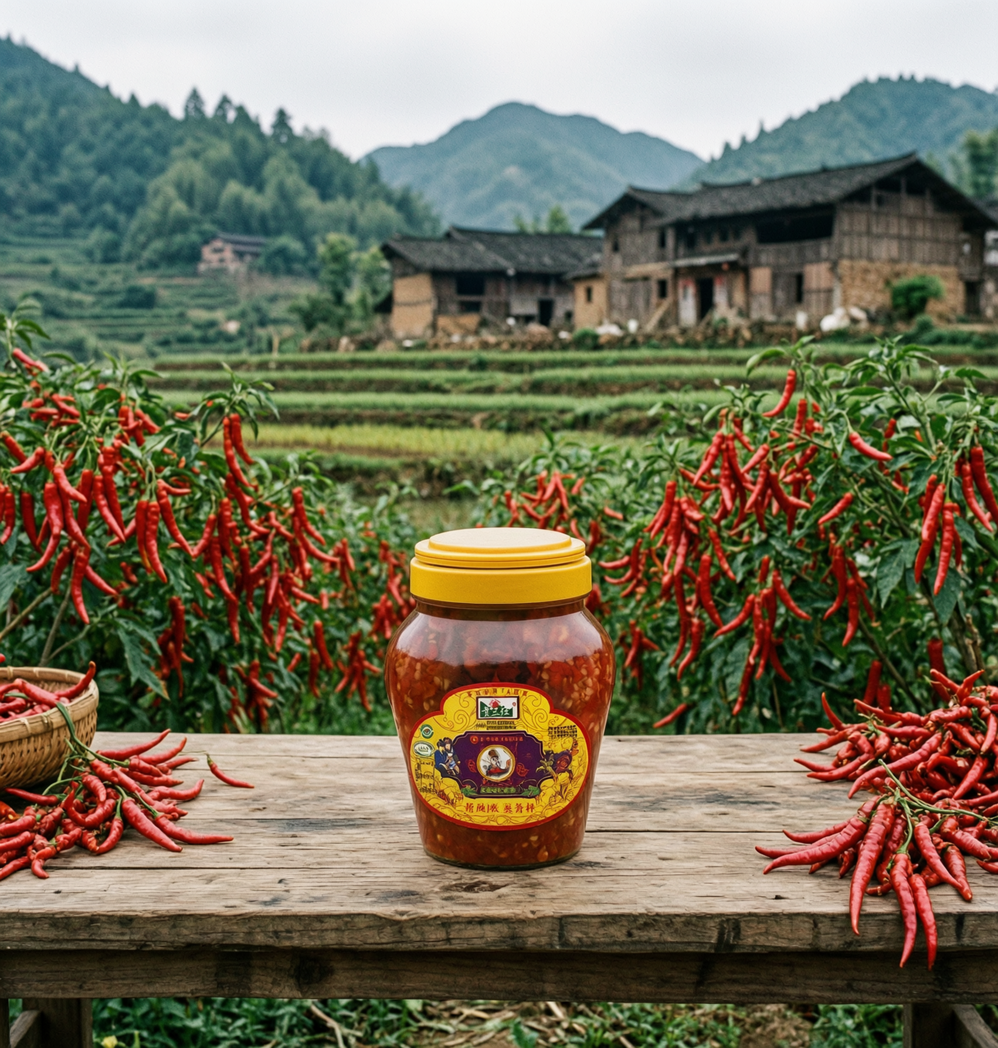 Guizhou Fermented Chili Paste 520g - Traditional Sour & Spicy | 贵州糟辣椒