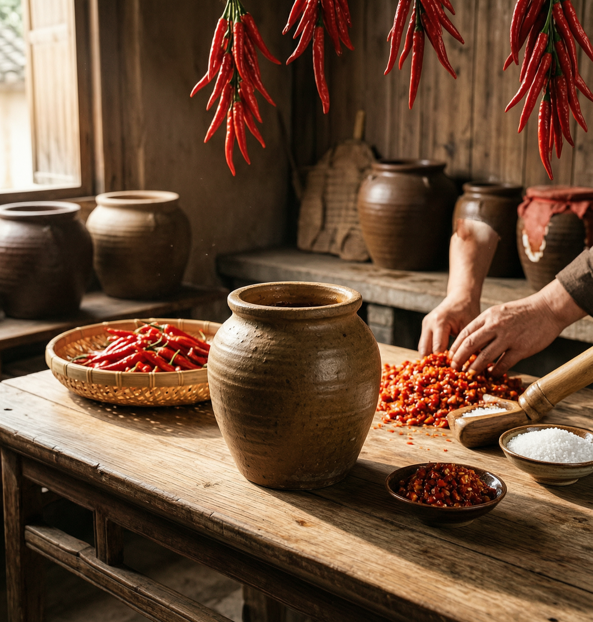 Guizhou Fermented Chili Paste 520g - Traditional Sour & Spicy | 贵州糟辣椒