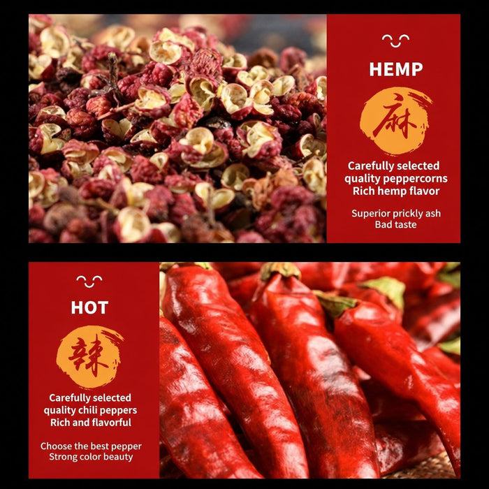 Spicy Chongqing Hot Pot Soup Base - Single-Serve Trial Pack