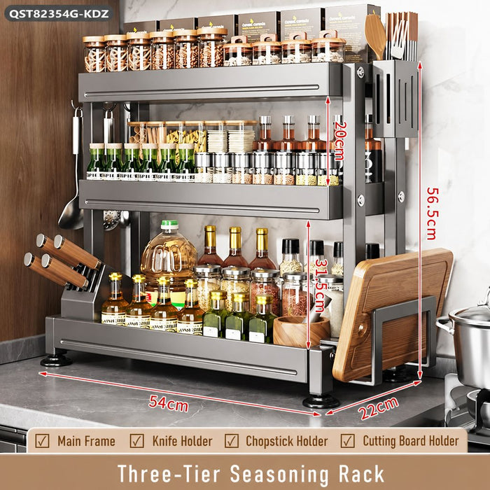 Cooker King Multi-Function Kitchen Organizer Rack | 炊大皇多功能厨房收纳架