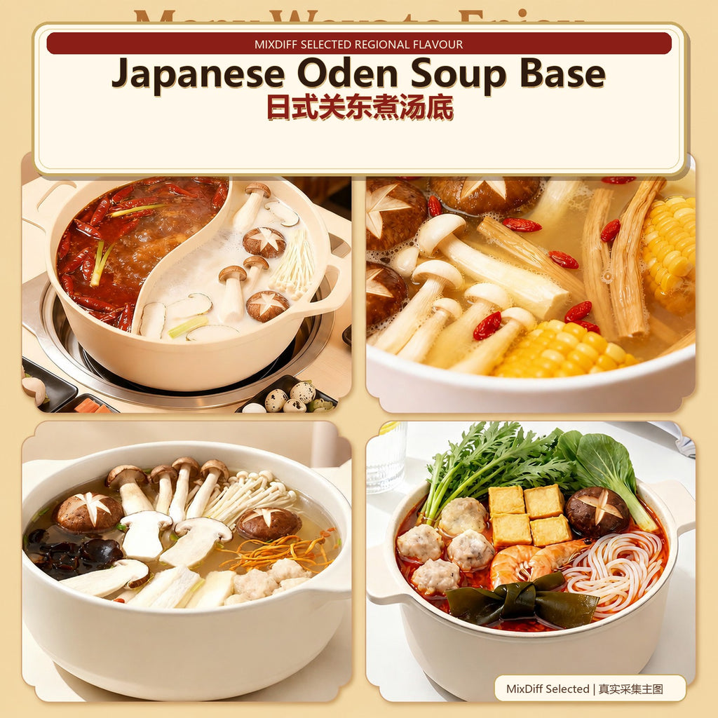 Japanese Oden Soup Base - Authentic Chinese condiment available at Mixdiff UK
